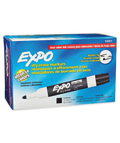 EXPO Low Odor Original Dry Erase Markers, Bullet Tip