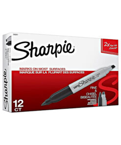 Sharpie Permanent Marker, Super Twin Tip -12CT