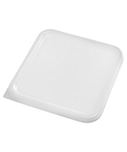 Rubbermaid Lid For Square Storage Container, White